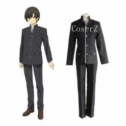 Anime Charlotte Carnival Male Shcool Uniform Cosplay Costume Halloween Costume