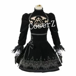 Game Nier Automata 2B Uniform Dress Cosplay Costume
