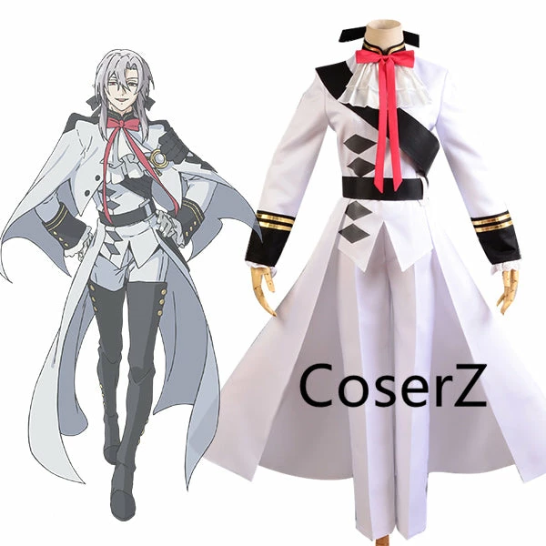 Anime The End Of Seraphim Vampires Ferid Bathory Cosplay Costume 3 Anime The End Of Seraphim Vampires Ferid Bathory Cosplay Costume