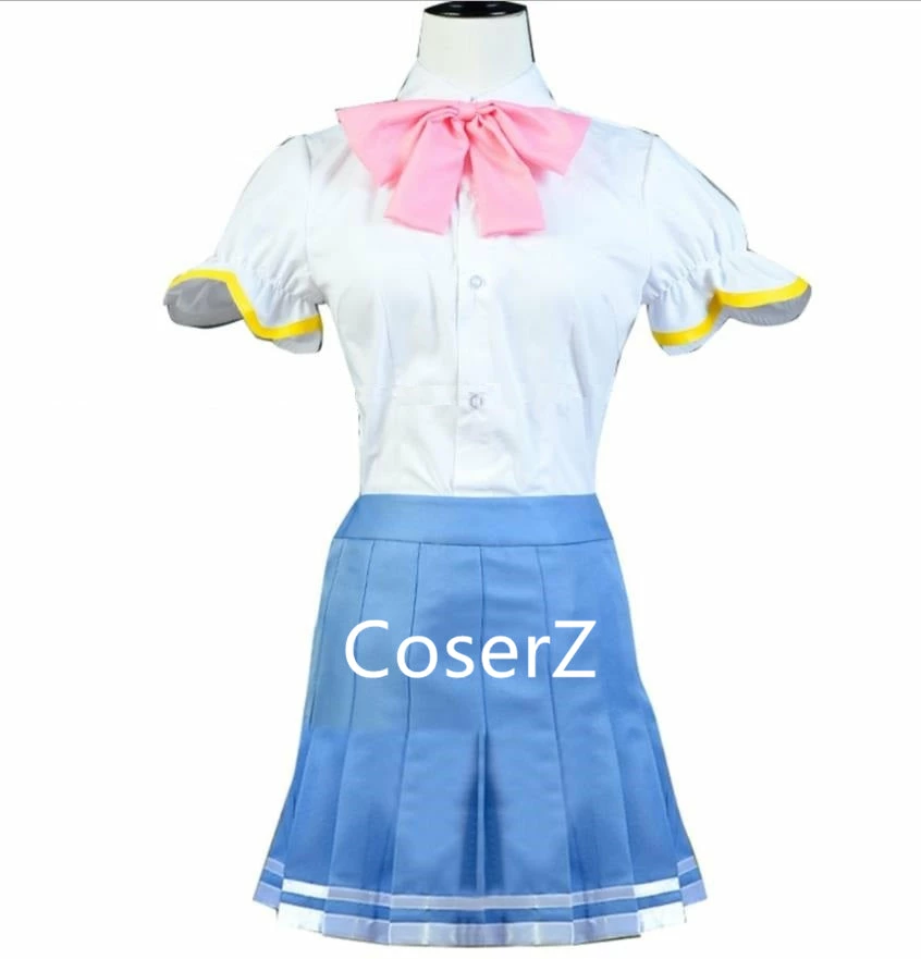 Anime Valkyrie Drive Mermaid Mamori Tokonome Uniform COS Clothing Cosplay Costume 4 Anime Valkyrie Drive Mermaid Mamori Tokonome Uniform COS Clothing Cosplay Costume