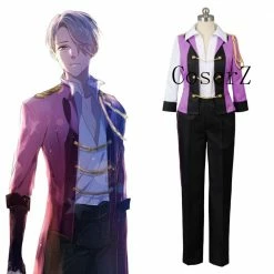 Anime Yuri On Ice Victor Nikiforov Cosplay Uniform Suit Cosplay Costume