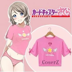 Anime Cardcaptor Sakura Clear Kinomoto Sakura Cosplay Costume Halloween Costume