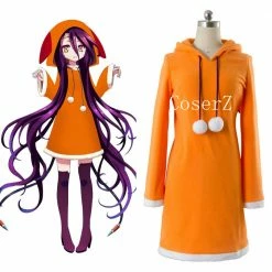 Anime No Game NO Life Zero Shuvi Dola Dress Cosplay Costume