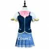 Anime Valkyrie Drive Mermaid Mamori Tokonome Uniform COS Clothing Cosplay Costume