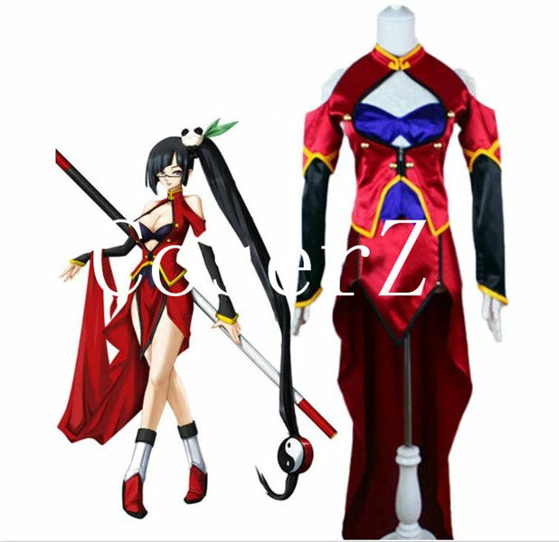 Game Blazblue Litchi Faye-Ling Cosplay Costume 3 Game Blazblue Litchi Faye-Ling Cosplay Costume