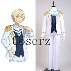 Game Ensemble Stars Idol Unit Fine White Full Cosplay Costume