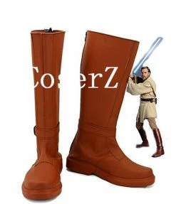Movie/TV Star Wars Jedi Knight Obi-Wan Obi Wan Kenobi Cosplay Shoes Boots Cosplay Costume