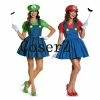 Game Super Mario Luigi Bros Cosplay Costume