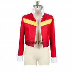 Anime Voltron Legendary Defender Keith Red Jacket Top Coat Cosplay Costume