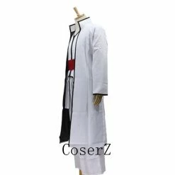 Anime Bleach Aizen Sousuke White Kendo Kimono Cosplay Costume