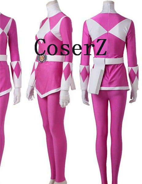 Movie/TV Power Ranger Mei Pink Ranger Zyuranger Ptera Ranger Cosplay Costumes 4 Movie/TV Power Ranger Mei Pink Ranger Zyuranger Ptera Ranger Cosplay Costumes