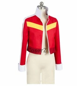 Anime Voltron Legendary Defender Keith Red Jacket Top Coat Cosplay Costume
