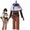 Anime Black Clover Yuno Men Cosplay Costume Halloween Costume