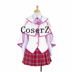 Anime Daitoshokan No Hitsujikai Maho Mochizuki Uniform Clothing Cosplay Costume