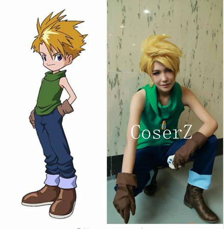 Anime Digimon Adventure Digital Monster Yamato Ishida Cosplay Costume 3 Anime Digimon Adventure Digital Monster Yamato Ishida Cosplay Costume