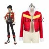 Anime Voltron Legendary Defender Keith Red Jacket Top Coat Cosplay Costume