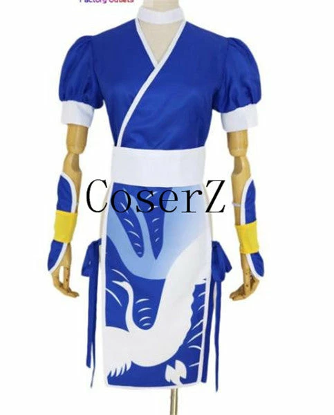 Game Dead Or Alive Kasumi Blue Cosplay Costumes 3 Game Dead Or Alive Kasumi Blue Cosplay Costumes