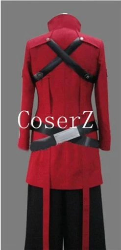 Game Blazblue Ragna The Bloodedge Cosplay Costume