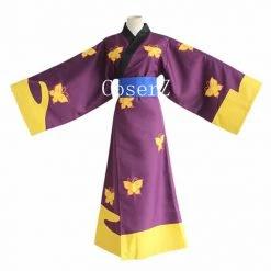 Anime Gintama Silver Soul Takasugi Shinsuke Cosplay Costume