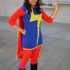 Comic Custom-made Ms Marvel Costume, Ms Marvel Cosplay Halloween Costume With Boots
