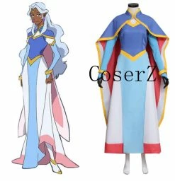 Anime Voltron Legendary Defender Princess Allura Dress Costume Halloween Carnival Cosplay Costume