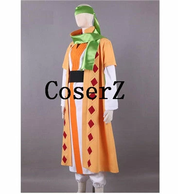 Akatsuki No Yona: Yona Of The Dawn Yellow Dragon Warrior Jeno Han Fu Anime Cosplay Costume 4 Akatsuki No Yona: Yona Of The Dawn Yellow Dragon Warrior Jeno Han Fu Anime Cosplay Costume