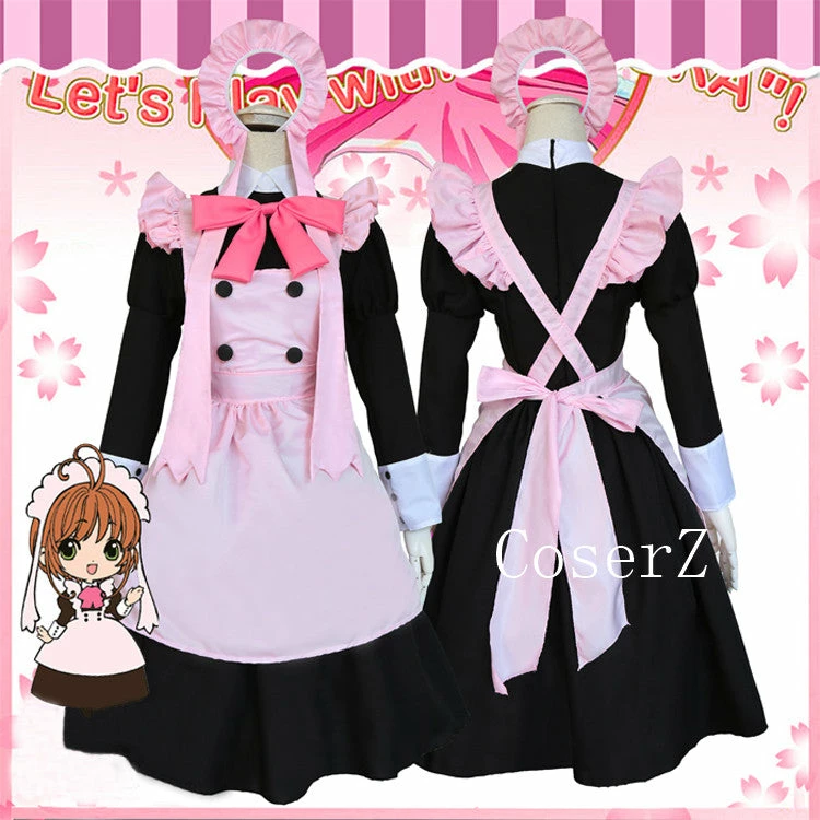 Anime Card Captor Sakura Clear Card Daidouji Tomoyo Cosplay Costume 3 Anime Card Captor Sakura Clear Card Daidouji Tomoyo Cosplay Costume