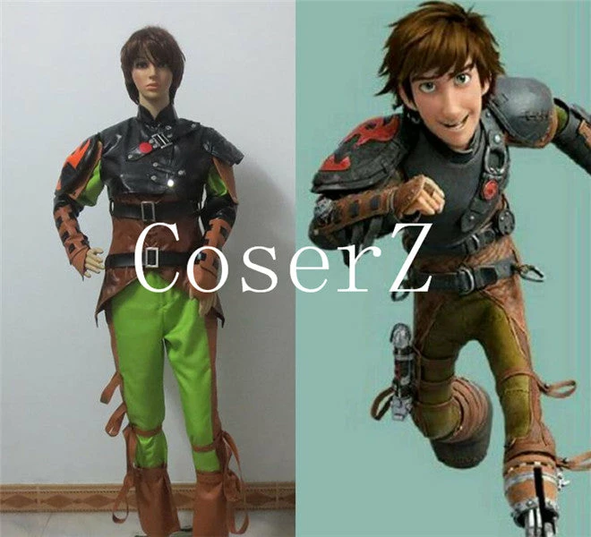 Movie/TV How To Train Your Dragon 2 Hiccup Cosplay Costume 3 Movie/TV How To Train Your Dragon 2 Hiccup Cosplay Costume