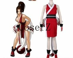 The King Of Fighters KOF Mai Shiranui Kimono Game Cosplay Costume