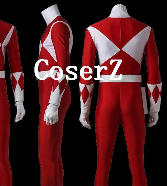 Movie/TV Power Ranger Prince Geki Red Ranger Zyuranger Cosplay Costume 4 Movie/TV Power Ranger Prince Geki Red Ranger Zyuranger Cosplay Costume