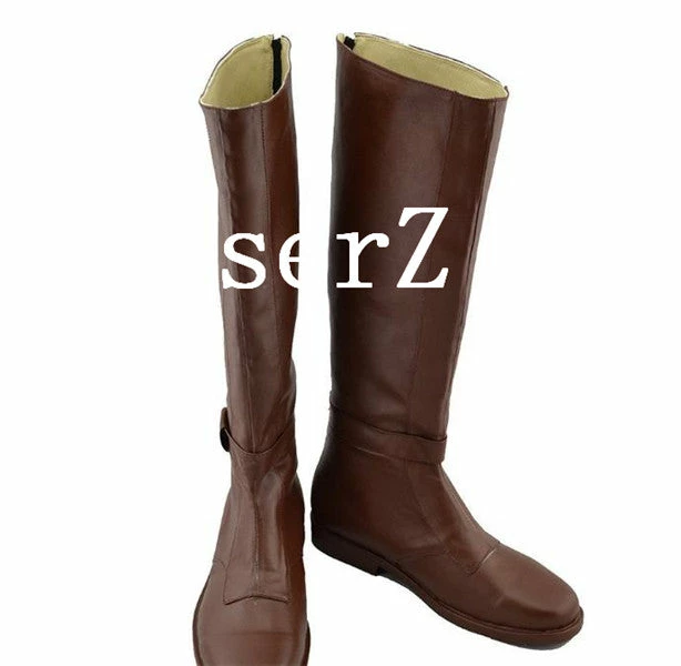 Movie/TV Star Wars Jedi Obi-Wan Kenobi Cosplay Shoes Boots Cosplay Costume 5 Movie/TV Star Wars Jedi Obi-Wan Kenobi Cosplay Shoes Boots Cosplay Costume