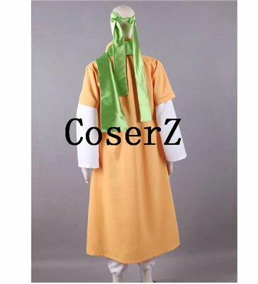 Akatsuki No Yona: Yona Of The Dawn Yellow Dragon Warrior Jeno Han Fu Anime Cosplay Costume 6 Akatsuki No Yona: Yona Of The Dawn Yellow Dragon Warrior Jeno Han Fu Anime Cosplay Costume