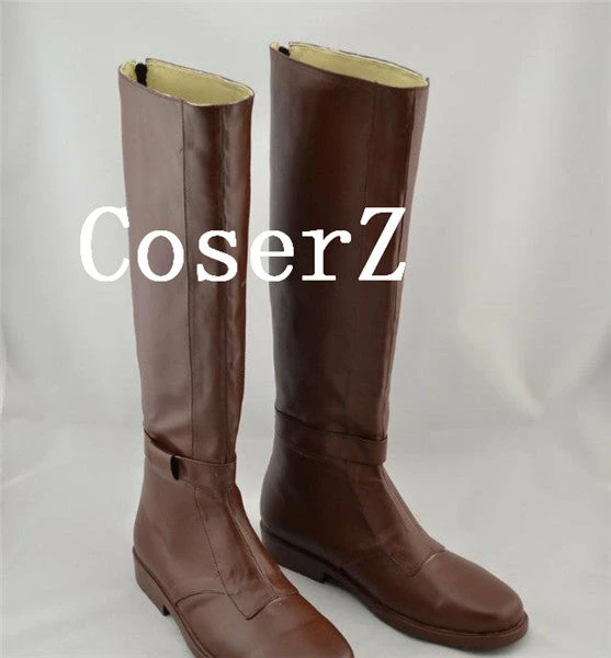 Movie/TV Star Wars Jedi Obi-Wan Kenobi Cosplay Shoes Boots Cosplay Costume 4 Movie/TV Star Wars Jedi Obi-Wan Kenobi Cosplay Shoes Boots Cosplay Costume