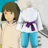Movie/TV Miyazaki Hayao Spirited Away Haku Cosplay Costume