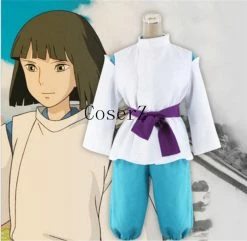 Movie/TV Miyazaki Hayao Spirited Away Haku Cosplay Costume