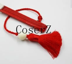 The King Of Fighters Shiranui Weapon White Folding Fan Game Cosplay Costume