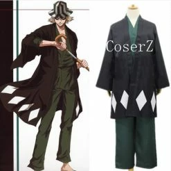 Anime Bleach Urahara Kisuke Cosplay Costume Halloween Costume