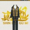 Anime Gintama Silver Soul Shinsengumi Uniform Cosplay Costume