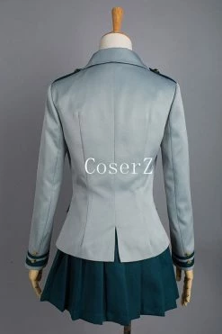 Anime Boku Hero Academia My Hero Academia Tsuyu School Uniform Cosplay Costume