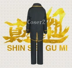 Anime Gintama Silver Soul Shinsengumi Uniform Cosplay Costume
