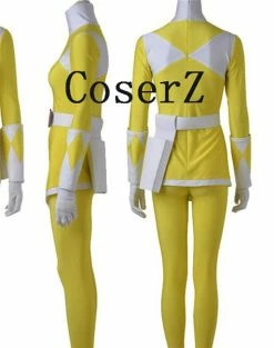 Movie/TV Power Ranger Female Rangers Zyuranger Yellow Ranger Cosplay Costume