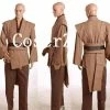 Movie/TV Star Wars Costume Jedi Master Obi Wan/Ben Kenobi Cosplay Costume 2 Movie/TV Star Wars Costume Jedi Master Obi Wan/Ben Kenobi Cosplay Costume
