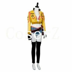 Game Final Fantasy FF15 Cindy Aurum Gas Jacket Cosplay Costume