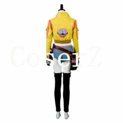 Game Final Fantasy FF15 Cindy Aurum Gas Jacket Cosplay Costume