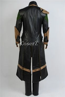 Movie Thor The Dark World Loki Costume Full Set Cosplay Costume