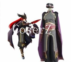 Game Blazblue Tsubaki Yayoi Cosplay Costume