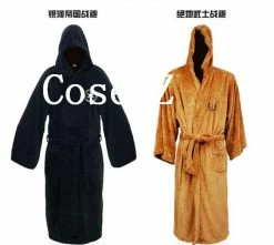 Movie/TV Star Wars Jedi Knight Robe Deluxe Bath Robe Darh Vader Cosplay Costume