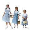 Movie/TV The Wizard Of Oz Custom Made Knee Length Dorothy Cosplay Costume 1 Movie/TV The Wizard Of Oz Custom Made Knee Length Dorothy Cosplay Costume