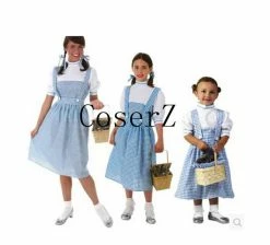 Movie/TV The Wizard Of Oz Custom Made Knee Length Dorothy Cosplay Costume