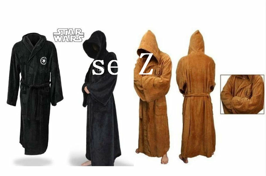 Movie/TV Star Wars Jedi Knight Robe Deluxe Bath Robe Darh Vader Cosplay Costume 4 Movie/TV Star Wars Jedi Knight Robe Deluxe Bath Robe Darh Vader Cosplay Costume